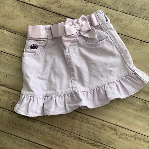 Gymboree Purple Denim Skirt 4T - Picture 1 of 6
